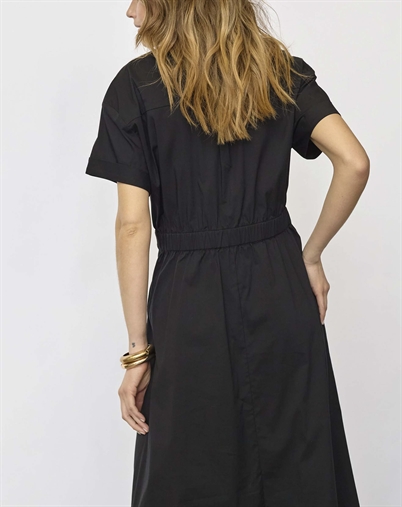 Co' Couture - ElaraCC Wrap Kjole - Black